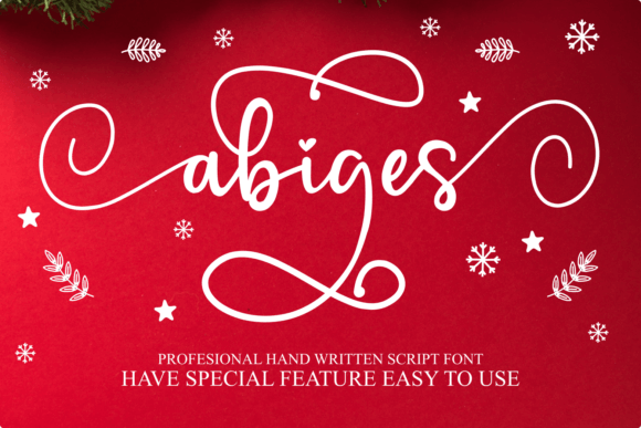 Abiges: A Font That Adds Luxury Spark to Web Design