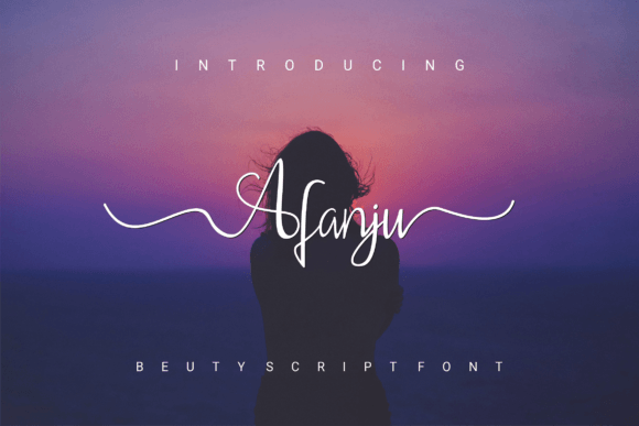 Afanju: The Script Font That Won My Latest Branding Project