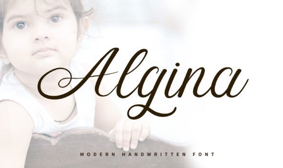 Algina: A Handwritten Font for Campaigns That Speak Louder