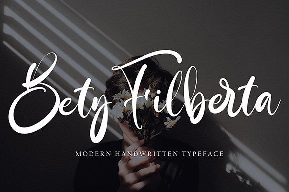 Bety Filberta: A Modern Handwritten Font for Craft Projects