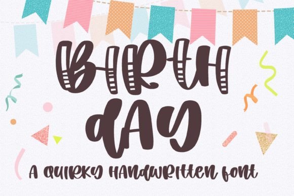 Birth Day: A Warm and Versatile Font for Web Design