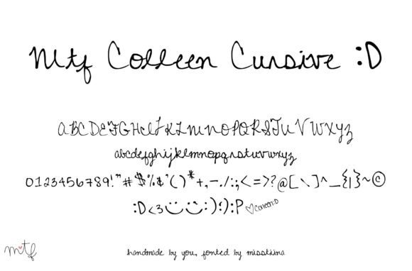 Colleen Cursive: A Font Designed for Editorial Elegance