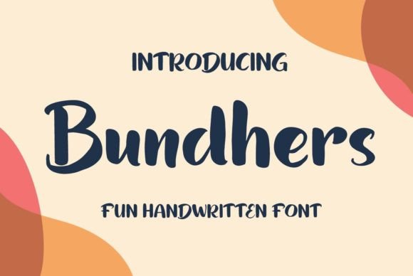 Crafting with Personality: Embracing the Bundhers Font