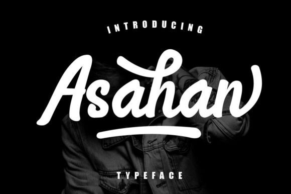 Discover Asahan: The Bold Handwritten Font for Your Creative Products