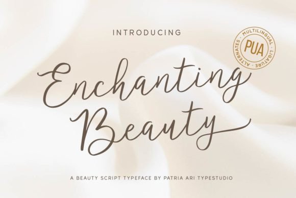 Enchanting Beauty: A Designer’s Take on a Versatile Handwritten Font