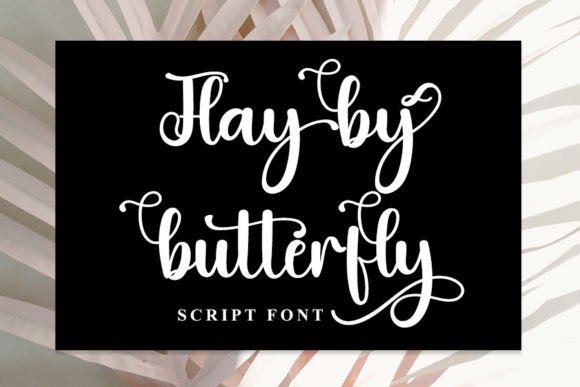 Flay by Butterfly: A Handwritten Font for Makers