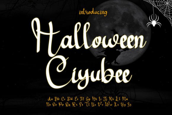 Halloween Ciyubee: The Font That Builds Brands