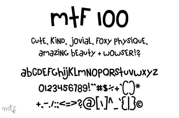 Hundred Duo: A Playful Handwritten Font for Creative Products