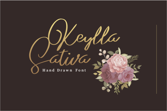 Keylla Sativa: A Modern Script Font for Clean Web Design