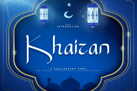 Khaizan Calligraphy Font: A Graceful Choice for Editorial Personality