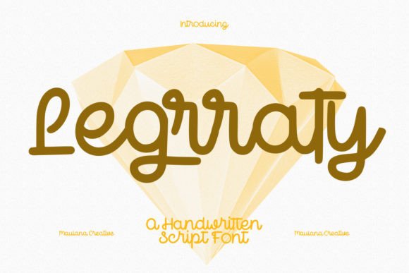 Legrraty: A Retro Casual Font for Branding Character