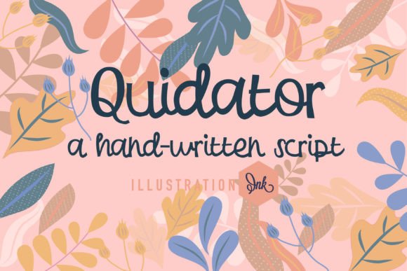 Quidator: A Crafty, Charming Display Font for Web Design