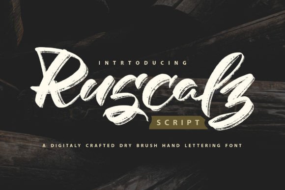 Ruscalz Font: A Modern Web Designer's Handwritten Asset