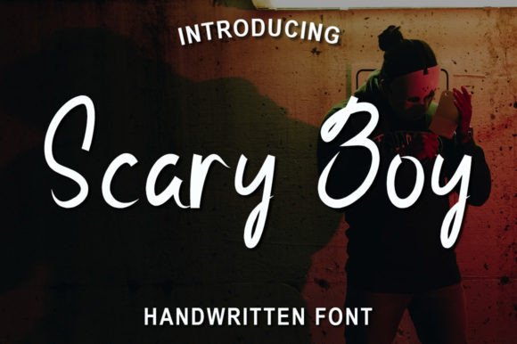 Scary Boy Font: A Playful Web Design Asset
