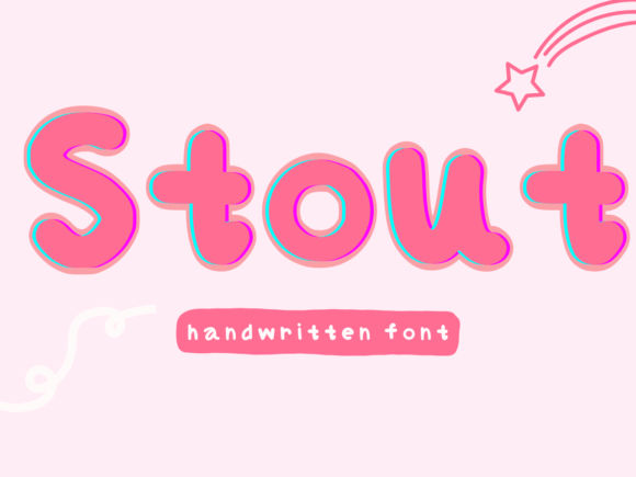 Stout: A Whimsical Handwritten Font for Digital Branding