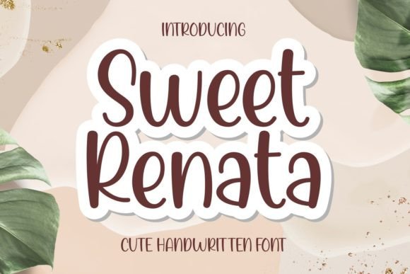 Sweet Renata: A Handwritten Font Full of Crafty Charm