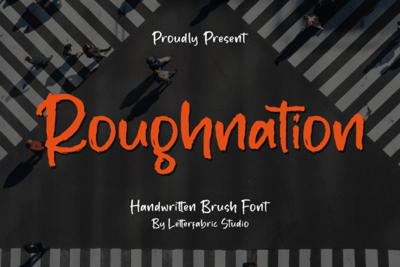 The Roughnation Handwritten Script Font: A Makers Essential for Charming Products