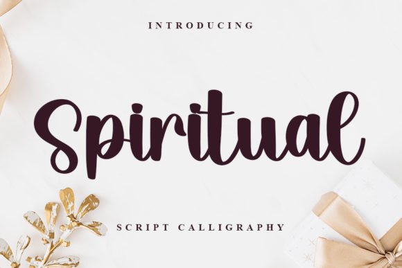 The Spiritual Font: A Handwritten Typeface for a Connected Brand