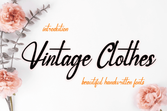 Vintage Clothes Font: A Simple Upgrade for Your Brand Story