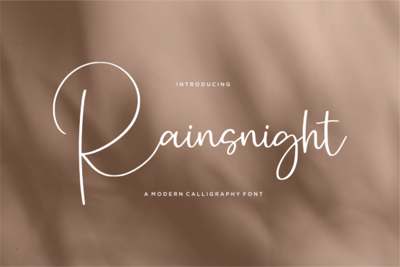 Working with Rainsnight: A Designer's Font Story